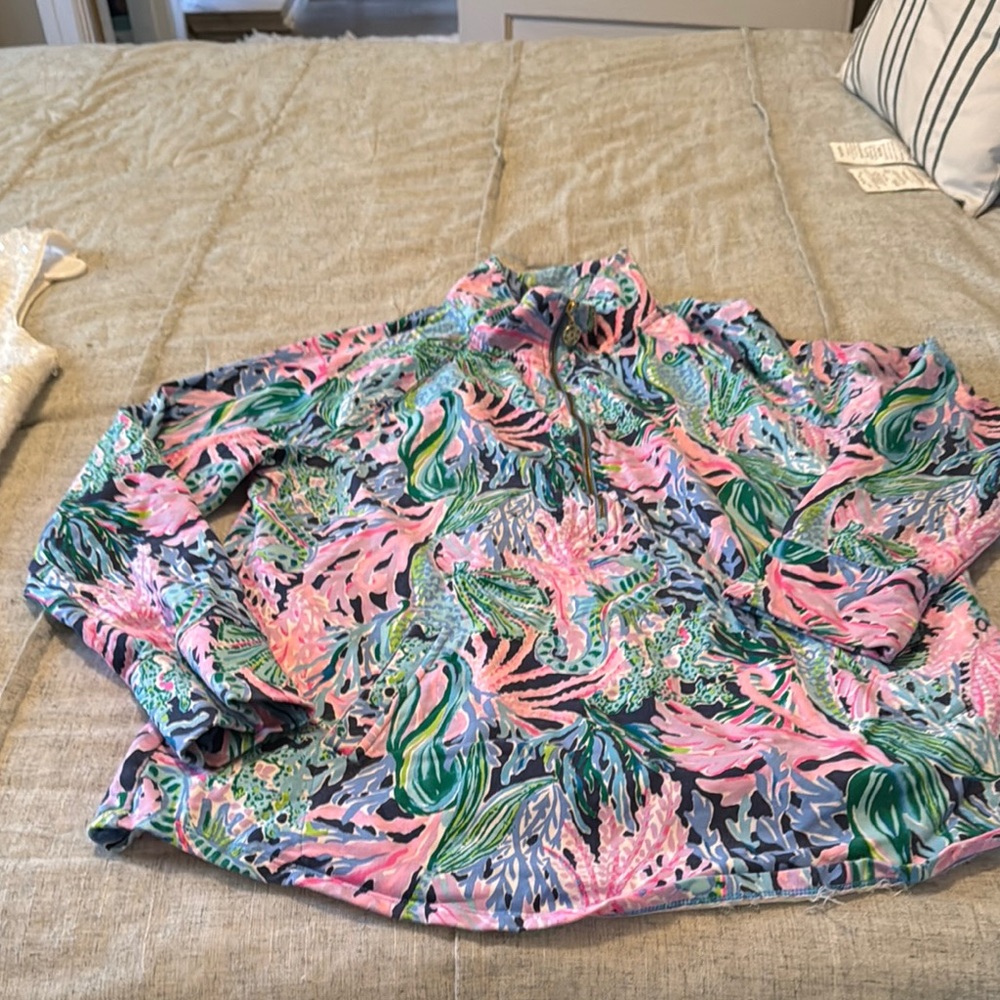 Colorful Floral Long Sleeve Top